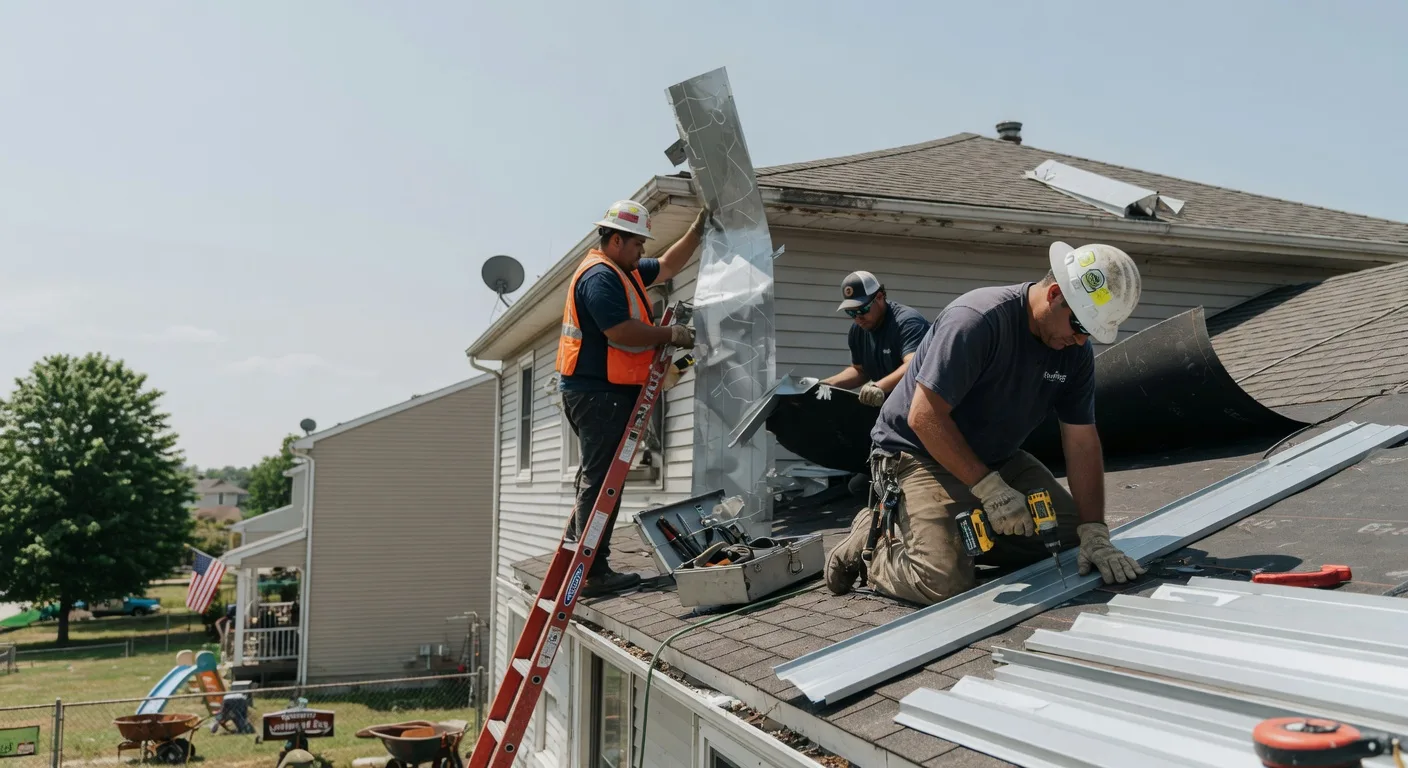Storm Damage Metal Roof Repair in Beaver Island, MI